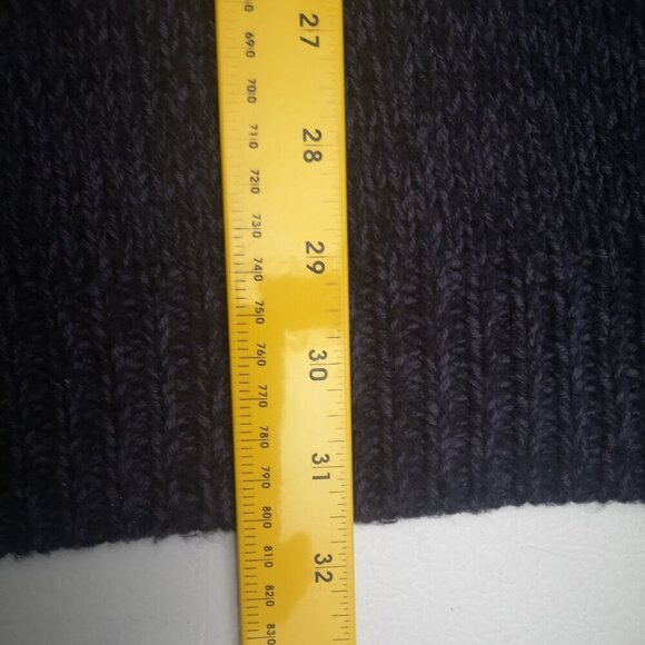 Joe Fresh Style Ladies Size XL Purple Short Sleeves Belted Long Sweater Vest - Picture 6 of 6